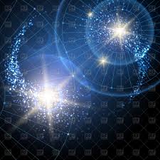 Space Abstract Star Background Stock Vector Image